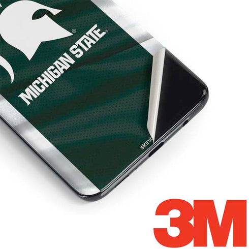 Michigan State University Away Grey Jersey Galaxy S9 Skin