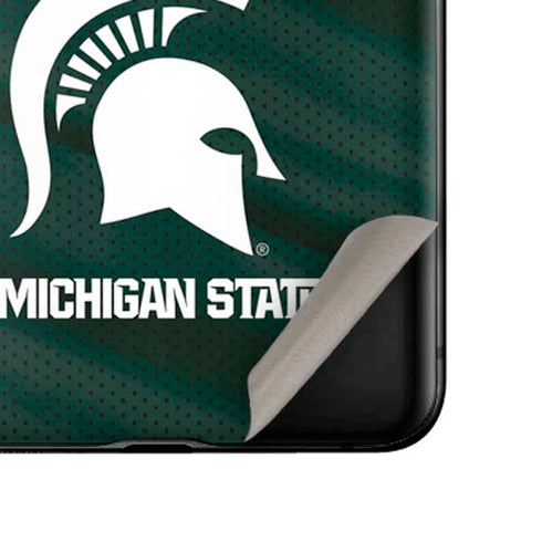 Michigan State University Away Grey Jersey Galaxy Z Flip Skin