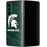 Michigan State University Away Grey Jersey Galaxy Z Fold4 5G Skin