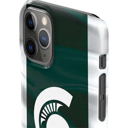 Michigan State University Away Grey Jersey iPhone 11 Pro Lite Case