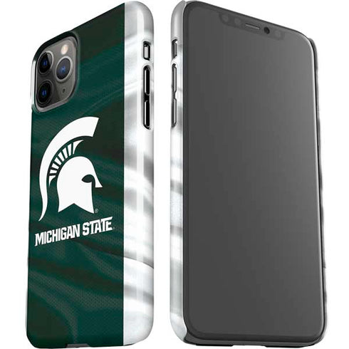 Michigan State University Away Grey Jersey iPhone 11 Pro Lite Case