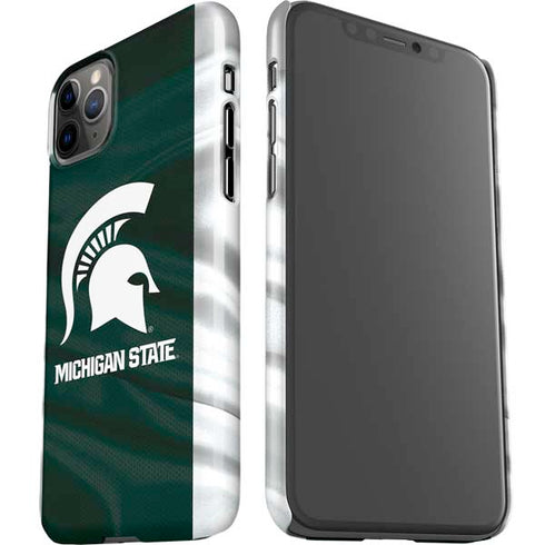 Michigan State University Away Grey Jersey iPhone 11 Pro Max Lite Case