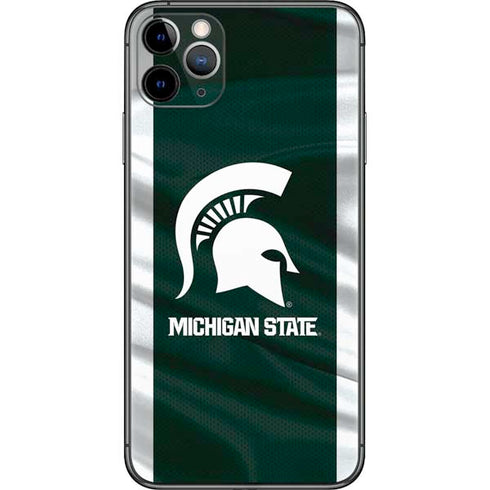 Michigan State University Away Grey Jersey iPhone 11 Pro Max Skin