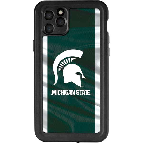 Michigan State University Away Grey Jersey iPhone 11 Pro Max Waterproof Case
