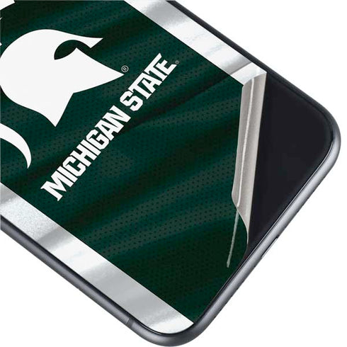 Michigan State University Away Grey Jersey iPhone 11 Skin