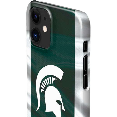Michigan State University Away Grey Jersey iPhone 12 Mini Lite Case