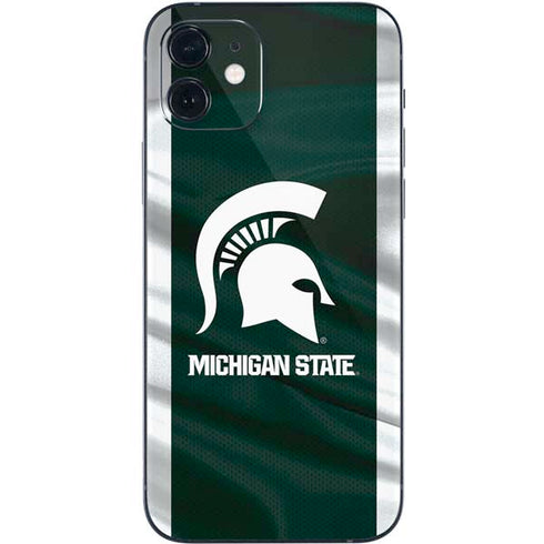 Michigan State University Away Grey Jersey iPhone 12 Mini Skin