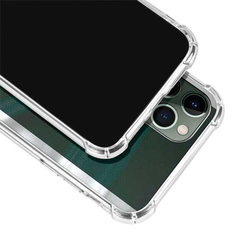 Michigan State University Away Grey Jersey iPhone 12 Pro Clear Case
