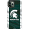 Michigan State University Away Grey Jersey iPhone 12 Pro Impact Case