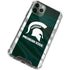 Michigan State University Away Grey Jersey iPhone 12 Pro Max Clear Case