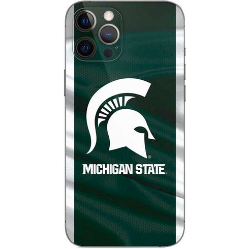 Michigan State University Away Grey Jersey iPhone 12 Pro Max Skin