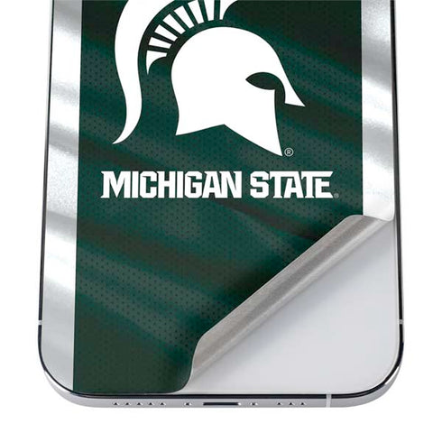 Michigan State University Away Grey Jersey iPhone 12 Pro Max Skin