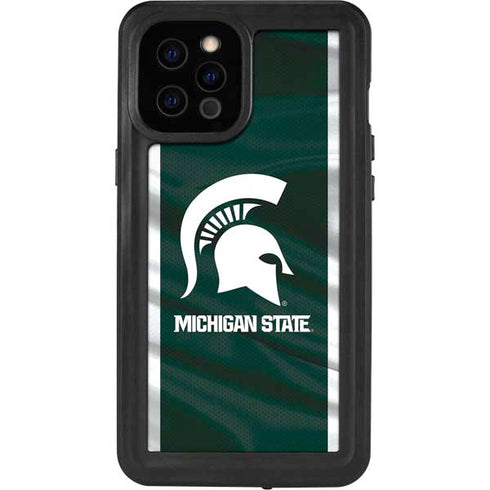 Michigan State University Away Grey Jersey iPhone 12 Pro Max Waterproof Case