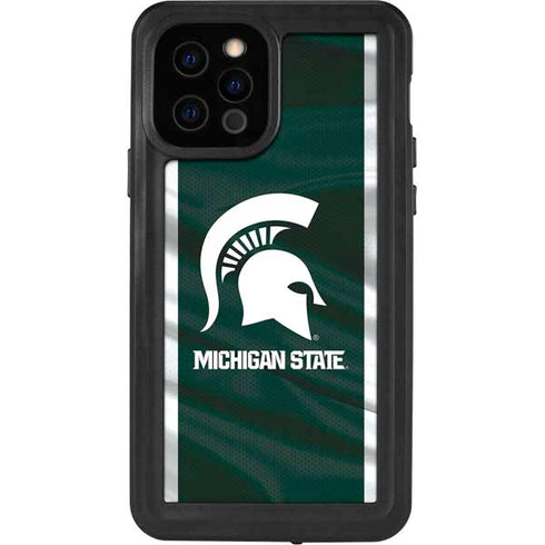Michigan State University Away Grey Jersey iPhone 12 Pro Waterproof Case