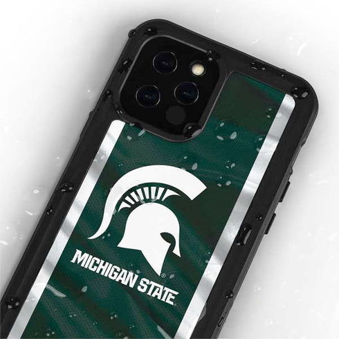 Michigan State University Away Grey Jersey iPhone 12 Pro Waterproof Case