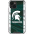 Michigan State University Away Grey Jersey iPhone 13 Mini Clear Case