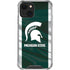 Michigan State University Away Grey Jersey iPhone 14 Clear Case