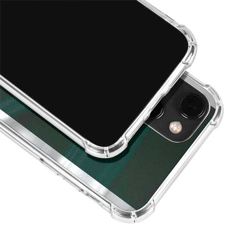 Michigan State University Away Grey Jersey iPhone 14 Plus Clear Case