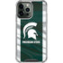 Michigan State University Away Grey Jersey iPhone 14 Pro Max Clear Case