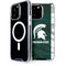 Michigan State University Away Grey Jersey iPhone 14 Pro Max MagSafe Case