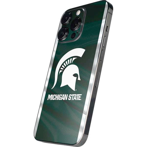 Michigan State University Away Grey Jersey iPhone 14 Pro Max Skin