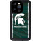 Michigan State University Away Grey Jersey iPhone 14 Pro Waterproof Case