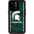Michigan State University Away Grey Jersey iPhone 14 Pro Waterproof Case