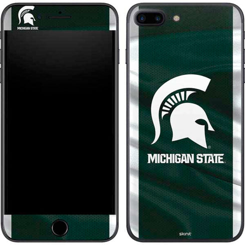 Michigan State University Away Grey Jersey iPhone 8 Plus Skin