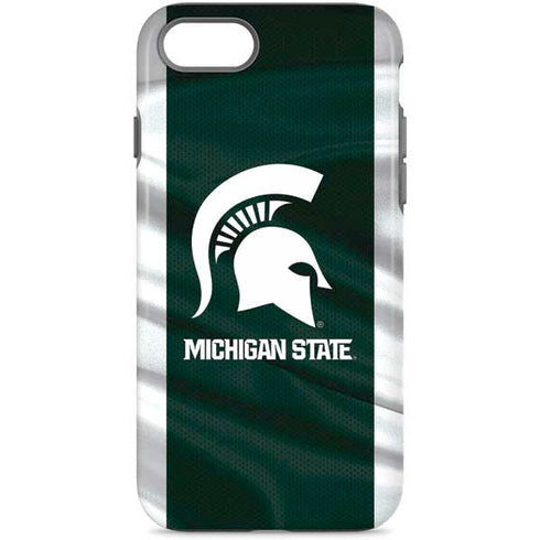 Michigan State University Away Grey Jersey iPhone 8 Pro Case