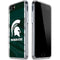 Michigan State University Away Grey Jersey iPhone SE (2nd & 3rd Gen) Clear Case