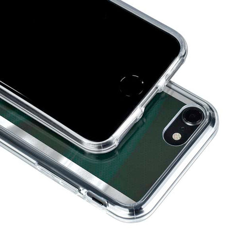 Michigan State University Away Grey Jersey iPhone SE (2nd & 3rd Gen) Clear Case