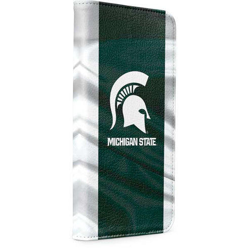 Michigan State University Away Grey Jersey iPhone SE (2nd & 3rd Gen) Folio Case