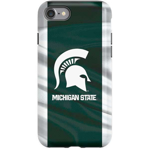 Michigan State University Away Grey Jersey iPhone SE (2nd & 3rd Gen) Pro Case