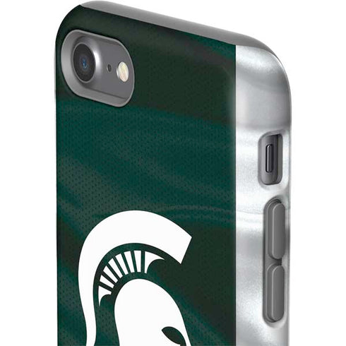 Michigan State University Away Grey Jersey iPhone SE (2nd & 3rd Gen) Pro Case