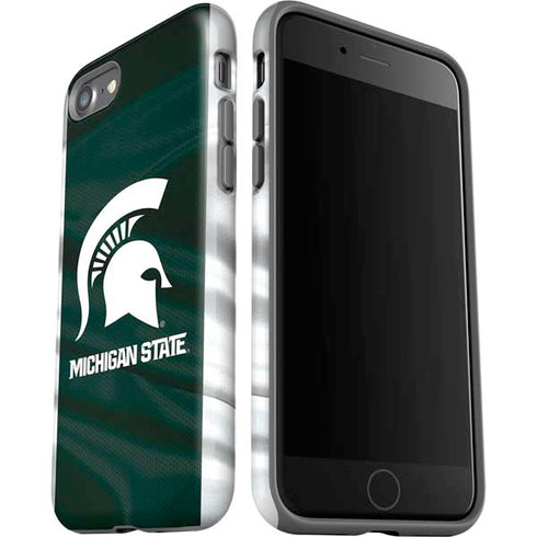 Michigan State University Away Grey Jersey iPhone SE (2nd & 3rd Gen) Pro Case