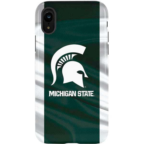 Michigan State University Away Grey Jersey iPhone XR Pro Case