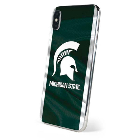 Michigan State University Away Grey Jersey iPhone XS Max Skin