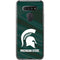 Michigan State University Away Grey Jersey LG K51/Q51 Clear Case