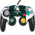 Michigan State University Away Grey Jersey Nintendo GameCube Controller Skin