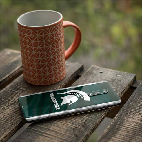 Michigan State University Away Grey Jersey OnePlus 7 Pro Skin