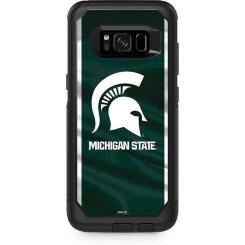 Michigan State University Away Grey Jersey Otterbox Commuter Galaxy Skin