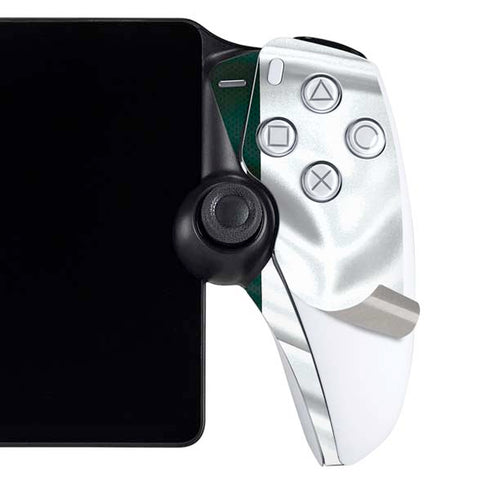 Michigan State University Away Grey Jersey PlayStation Portal Remote Player Skin