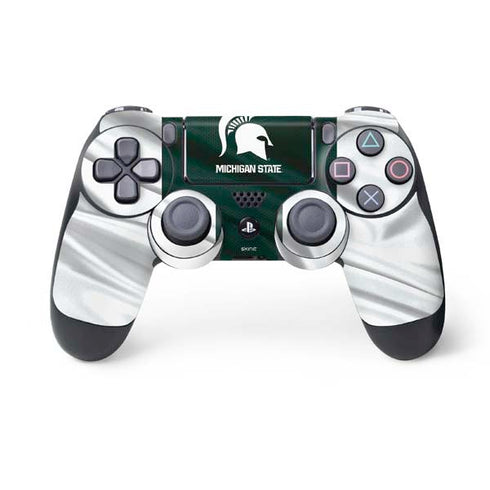 Michigan State University Away Grey Jersey PS4 Controller Skin