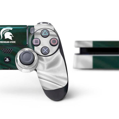 Michigan State University Away Grey Jersey PS4 Slim Bundle Skin