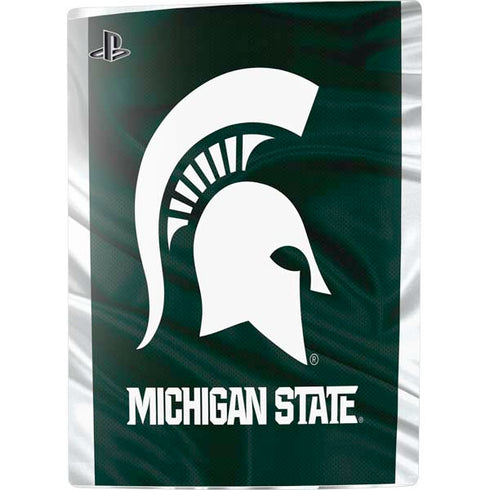 Michigan State University Away Grey Jersey PS5 Bundle Skin