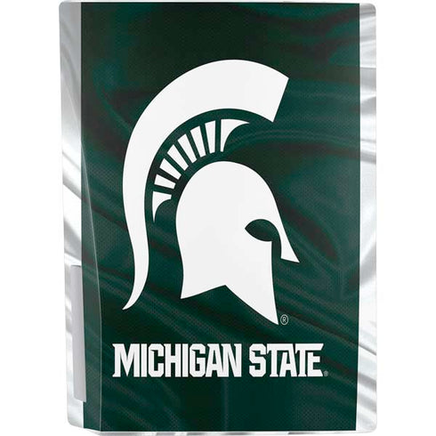 Michigan State University Away Grey Jersey PS5 Console Skin