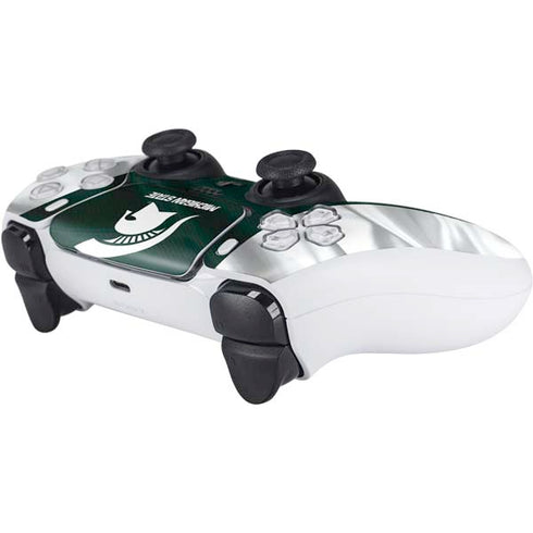 Michigan State University Away Grey Jersey PS5 Controller Skin