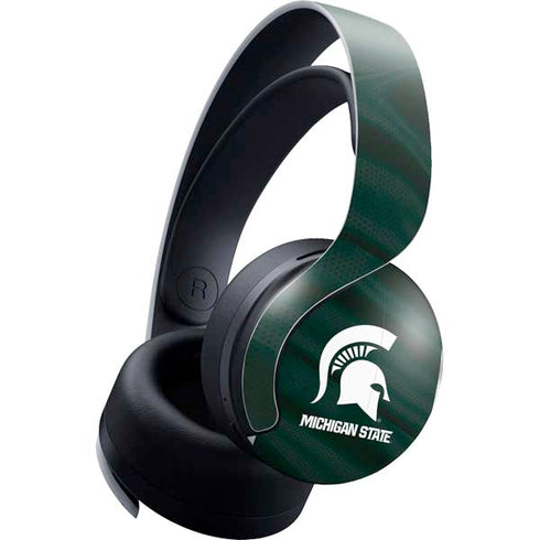 Michigan State University Away Grey Jersey PULSE 3D Wireless Headset for PS5 Skin