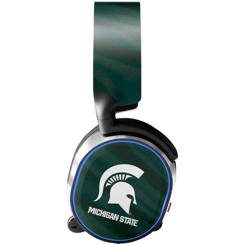 Michigan State University Away Grey Jersey SteelSeries Arctis 3 Skin