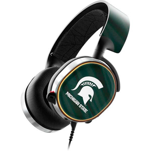 Michigan State University Away Grey Jersey SteelSeries Arctis 5 Skin